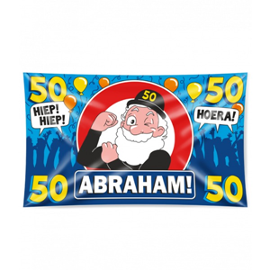 XXL Gevel vlag Abraham 